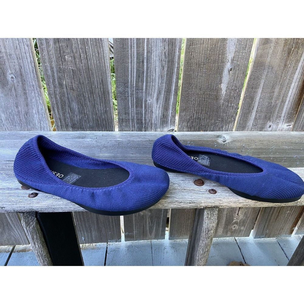 Oesh Dream Blue Ballet Shoes Sz 7.5